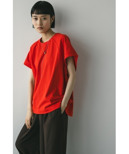 「STYLEMIXER」 半袖カットソー FREE ホワイト レディース_画像9