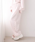 ワイドパンツ スウェットパンツ ジャージ 「セ...の詳細画像5