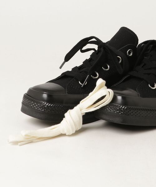 「CONVERSE」 ローカットスニーカー 22cm ブラック レディース_画像4