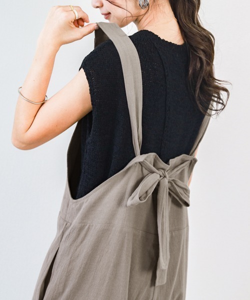 サロペット オーバーオール バックリボンサロペット|ZOZOTOWN |13