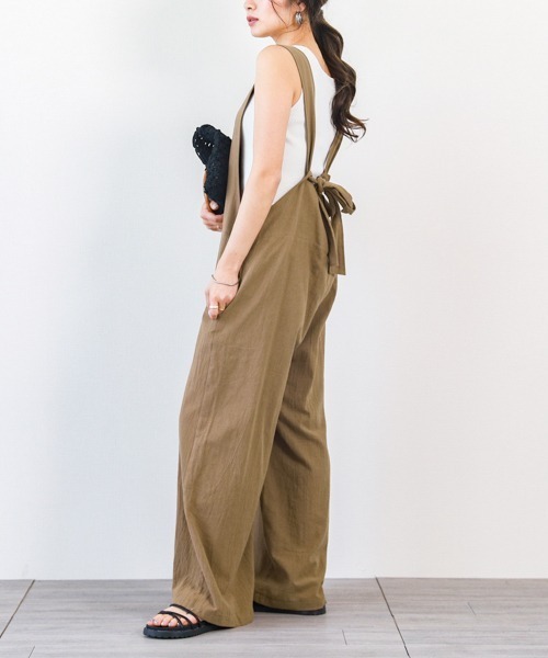 サロペット オーバーオール バックリボンサロペット|ZOZOTOWN |15