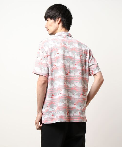 低価格安 ポロシャツ PayPayモール店 - 通販 - PayPayモール 《ZOY》MENS パームツリープリント 半袖ポロシャツ ZOZOTOWN 超激得安い