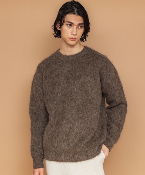 NewAnce（ニュアンス） セーター ニット 「NewAnce」アルパカクルー