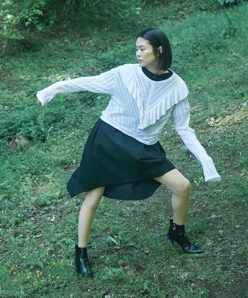 ブラウス シャツ 「seefancy」see-through tops レディース メンズ