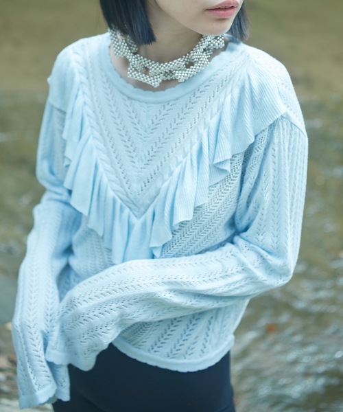 ブラウス シャツ 「seefancy」see-through tops レディース メンズ ブラウス シャツ 「seefancy」see-through tops レディース