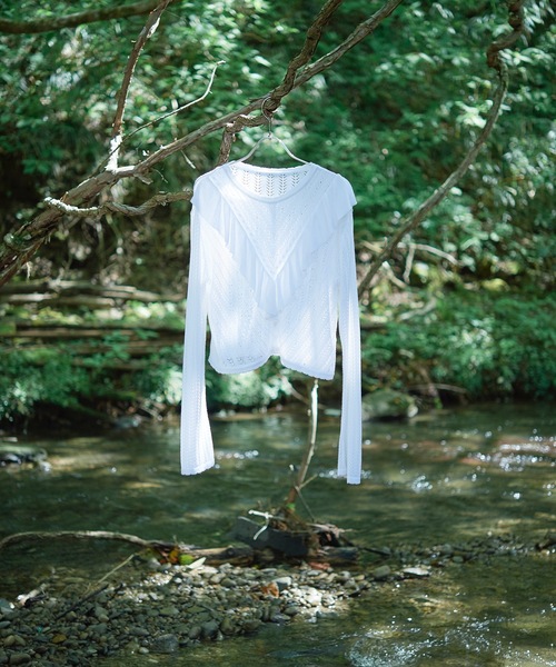 ブラウス シャツ 「seefancy」see-through tops レディース メンズ ブラウス シャツ 「seefancy」see-through tops レディース