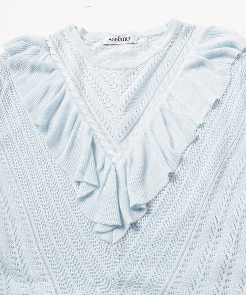 ブラウス シャツ 「seefancy」see-through tops レディース メンズ ブラウス シャツ 「seefancy」see-through tops レディース