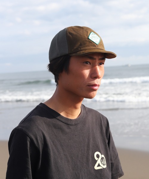 Clubhaus グレー キャップ WE SUPPORT AMATEURS 夏ゴルフにぴったりな、UVカット、撥水、透湿機能をもたせた6