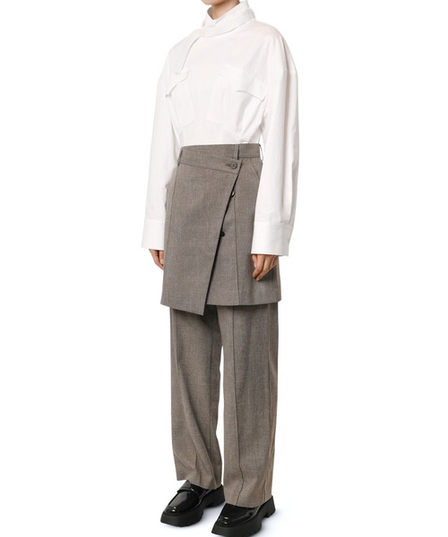 LE CIEL BLEU パンツ レイヤードテイラードパンツ / Layered LE CIEL BLEU パンツ レイヤードテイラードパンツ / Layered