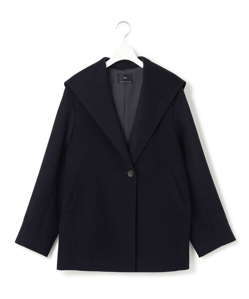 23区 アウター 「CLASSY.1月号掲載」ウールカシミヤビーバー