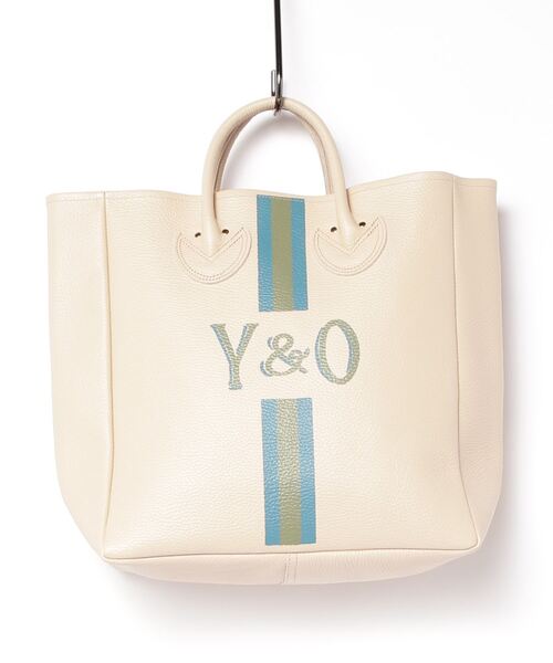 YOUNG&OLSEN PRINTED TOTE M トートバッグ ヤングアンドオルセン エンボスドレザー プリンテッド トート M