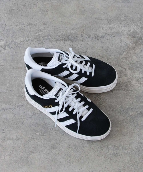 アディダス GAZELLE BOLD スニーカー レディース adidas 黒 adidas スニーカー 「adidas/アディダス」 GAZELLE BOLD W