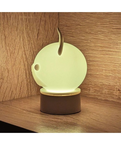 TONE 照明 「slafactory」まんまるフレンチブルドッグさんランプ