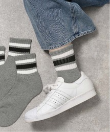 靴下 カラーラインショートソックス / 970144 メンズ｜ZOZOTOWN Yahoo!店