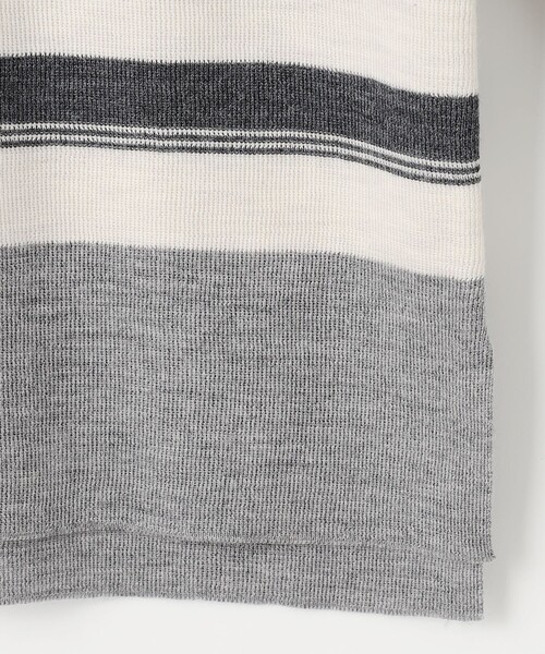 ニット セーター 「洗える」MULTI PITCH STRIPE ボーダー ニット レディース ニット セーター 「洗える」MULTI PITCH STRIPE ボーダー