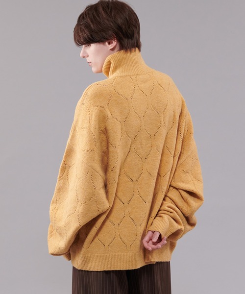 ニット・セーター At Oslo Half Zip Up Knit (6color) ハーフジップニット - ASCLO | 60% - アジアファッション通販