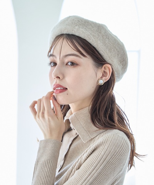 Sugri ミニベレー帽　ファーベロア Sugri ミニベレー帽 ファーベロア URBAN RESEARCH DOORS｜ショート