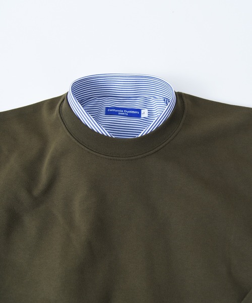 トレーナー スウェット 2-11A6 CA ベーシック クルーネックスウェットトレーナー プルオーバー  裏パイル「CALIFORNIA APPLEL CALIFORNIA APPAREL トレーナー スウェット 2-11A6 CA