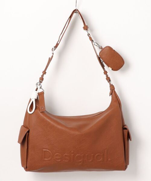 Desigual ショルダーバッグ バッグ ロゴ マキシショルダーバッグ