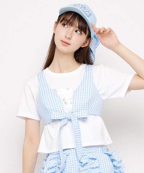 MILK（ミルク） Ribbon バンドゥ トップス レディース : ZOZOTOWN