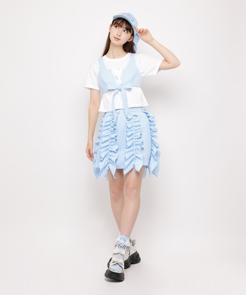 MILK（ミルク） Ribbon バンドゥ トップス レディース : ZOZOTOWN