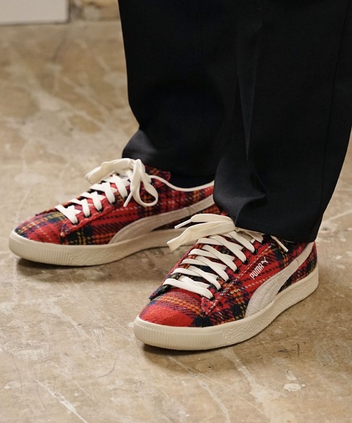 PUMA スニーカー PUMA/プーマ HARRIS TWEED チェック ローテク