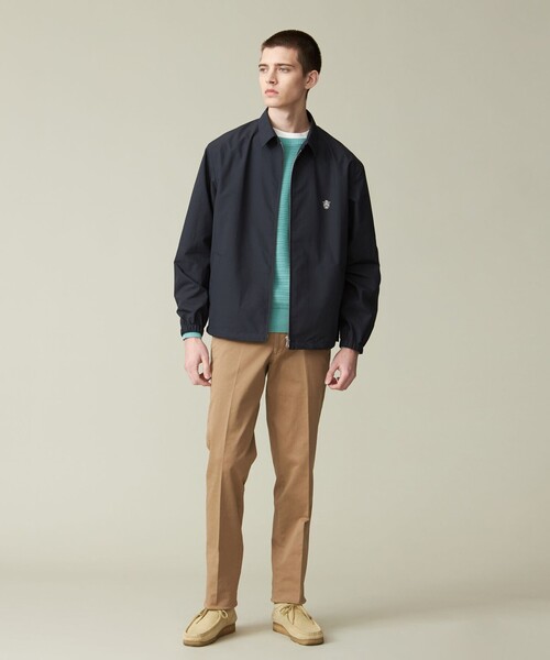 4/15～4/23は発送お休み★レオナールスポーツ☆ジップアップ ブルゾン Zip up Blouson | So｜大人に似合う”少数精鋭”の定番服