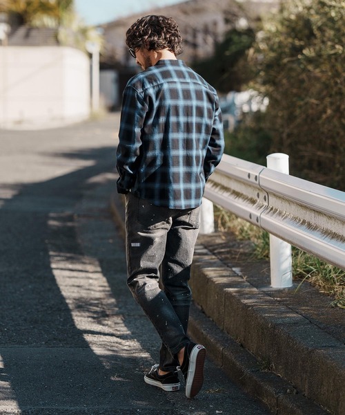 felkod（フィルコッド） シャツ ms5573- Cool Check Flannel Band