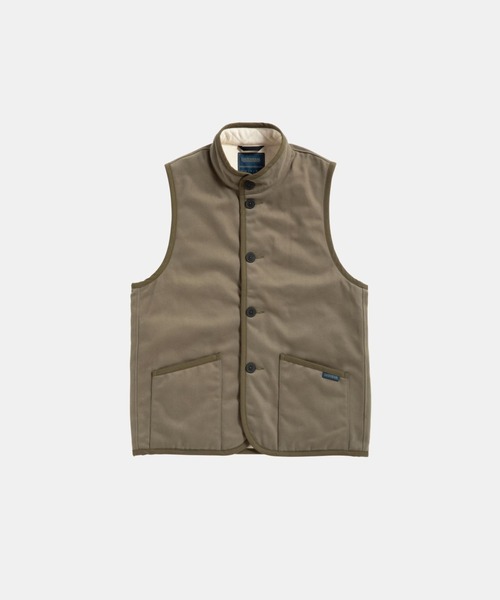 LAVENHAM ベスト ジレ Workwear Button Mickfield Unisex