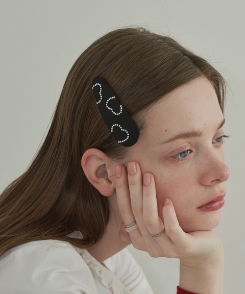 LOUIS VUITTON M92349 ヘアピンセット てんとう虫 花 ハート LOUIS VUITTON ルイ ヴィトン シュシュ ヘアアクセサリー