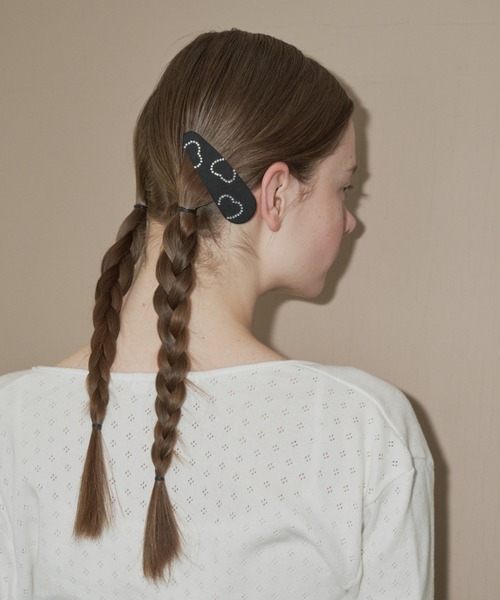 dimmoire レザーヘアピン アクセサリー | DimMoire