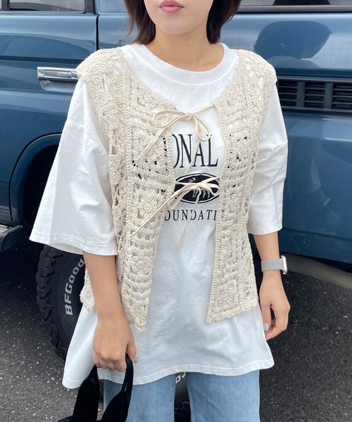 ベスト ジレ Lace Bib レディース MILK ベスト ジレ Lace Bib レディース : ZOZOTOWN Yahoo!店