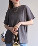 tシャツ 「USAコットン」ビッグシルエット ...の詳細画像2