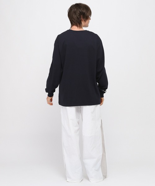 tシャツ 「UNISEX」SAINTPAIN／EMBLEMラインロングスリーブT