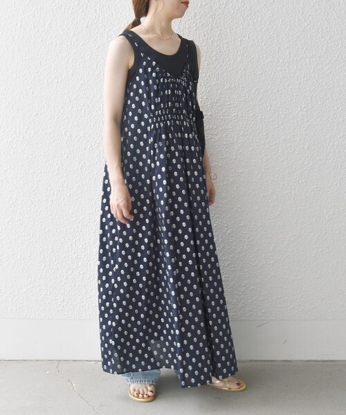 SHIPS for women ワンピース　※クリーニング済み SHIPS any ワンピース any:「洗濯機可能」グリッター プリント