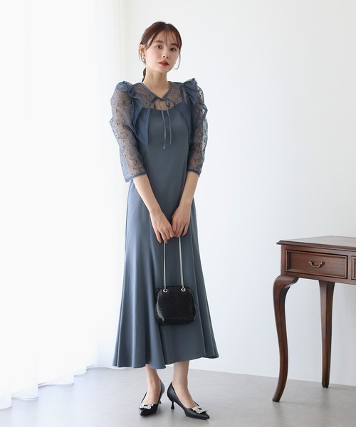 BLUEEAST（ブルーイースト） ドレス フリルレースボレロ×マーメイド