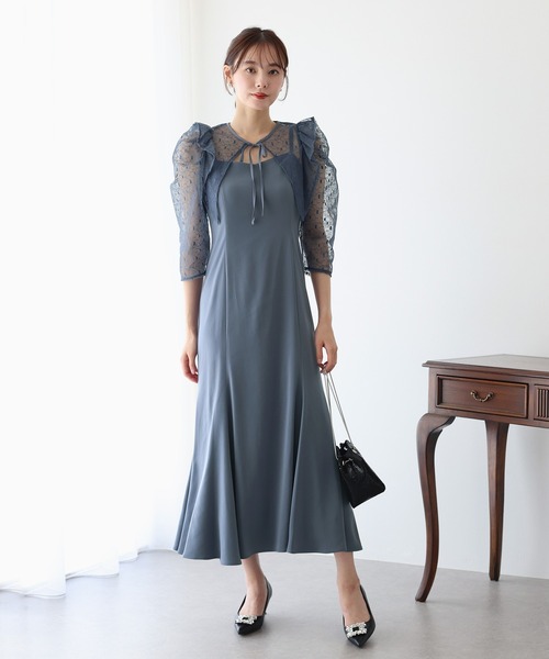 BLUEEAST（ブルーイースト） ドレス フリルレースボレロ×マーメイド