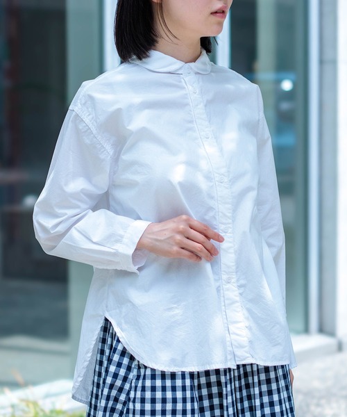 D.M.G. ブラウス シャツ 「D.M.G. / ディーエムジー」 タイプライター