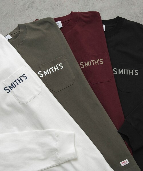 tシャツ SMITH'S（スミス）別注プリントポケットTシャツ（WEB