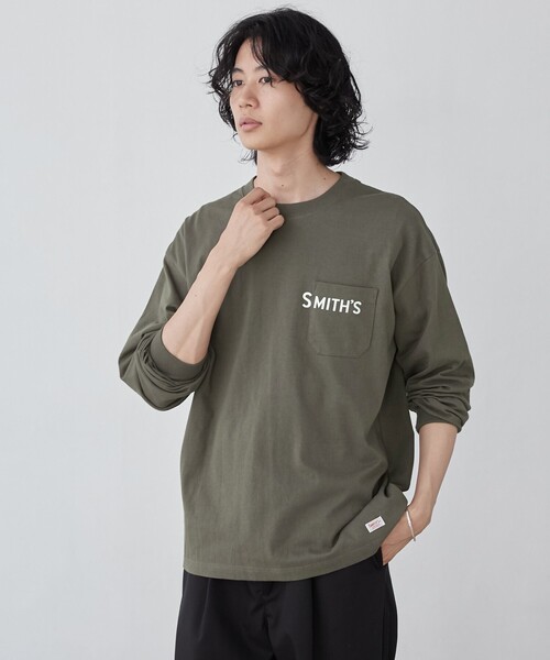 tシャツ SMITH'S（スミス）別注プリントポケットTシャツ（WEB