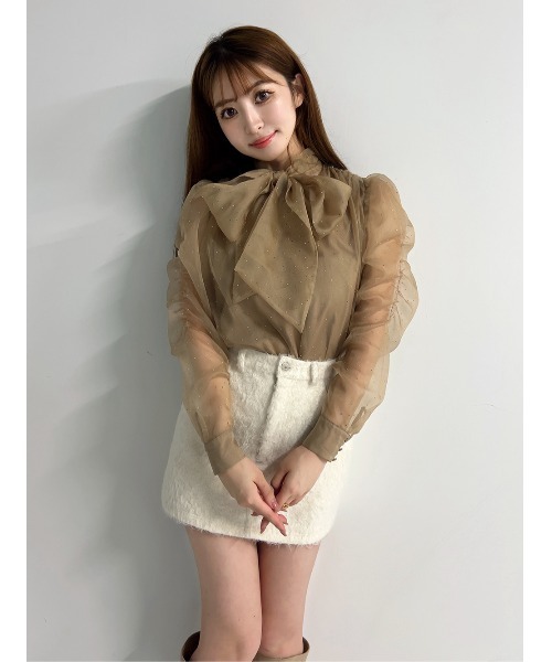 新品 Darich ダーリッチ シアー素材 ショート丈 ブラウス シアーショートシャツ – Darich (ダーリッチ)