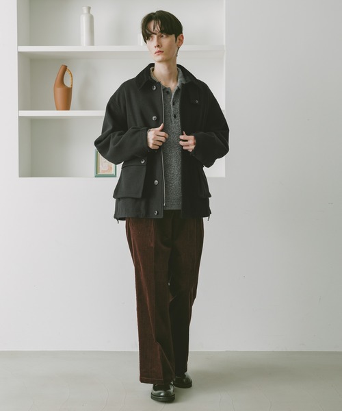 RAGEBLUE ブルゾン アウター WOOLLYTEC HUNTING JACKET / ウーリー