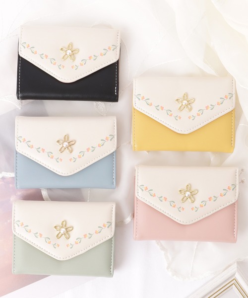 フラワーモチーフ 財布 JILL by JILL STUART｜フラワーモチーフウォレット | Rakuten Fashion