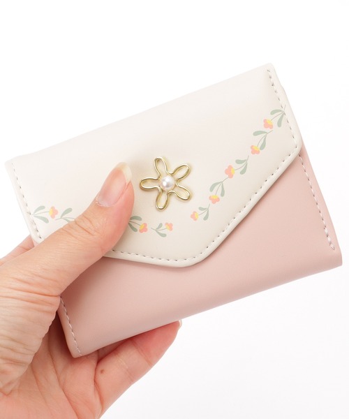 フラワーモチーフ 財布 JILL by JILL STUART｜フラワーモチーフウォレット | Rakuten Fashion