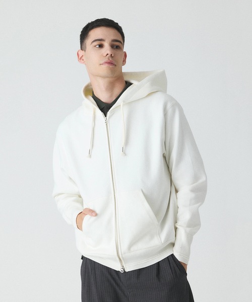 パーカー 「UN-USELESS」アンユースレス/ USL ZIP‐UP SWKNIT PARKA レディース メンズ