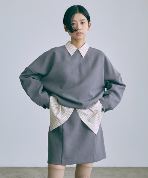 ブラウス シャツ 「Set Up」Form Top レディース