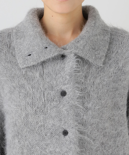 トップス FRAMeWORK ATON ALPACA FUR STAND COLLAR FRAMeWORK ATON ALPACA FUR STAND COLLAR
