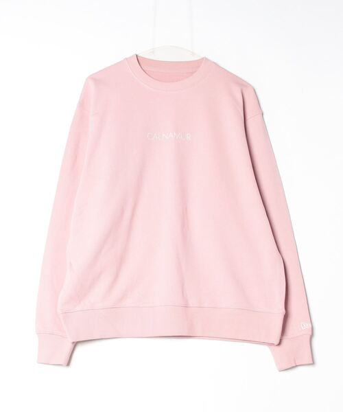 トレーナー スウェット ニューエラ  OS SW CN CALNAMUR PNK WHI レディース