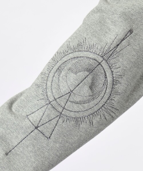 トレーナー スウェット 「MUKASA/ムカサ」ORB EMBROIDERY SWEAT レディース MUKASA トレーナー スウェット 「MUKASA/ムカサ」ORB EMBROIDERY