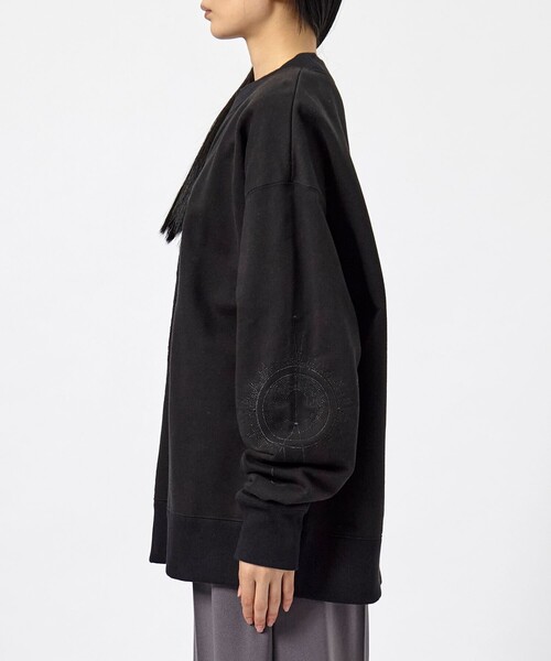 トレーナー スウェット 「MUKASA/ムカサ」ORB EMBROIDERY SWEAT レディース MUKASA トレーナー スウェット 「MUKASA/ムカサ」ORB EMBROIDERY